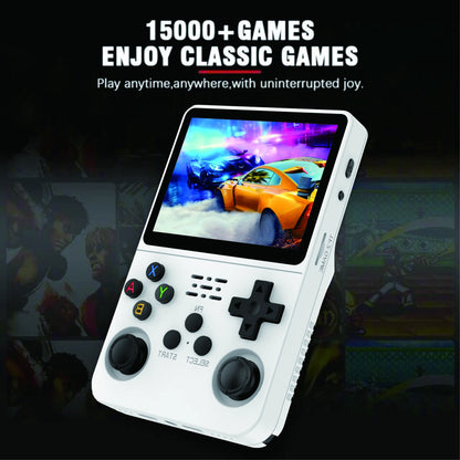 2023 New R36S Retro Handheld Video Game Console Linux System 3.5 Inch IPS Screen Mini Video Player 128GB Classic Gaming Emulator